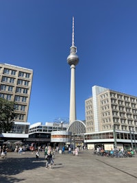 the tv tower in berlin